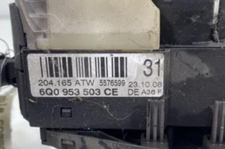 Com (Bloc Contacteur Tournant+Commodo Essuie Glace+Commodo Phare) VOLKSWAGEN POLO 4