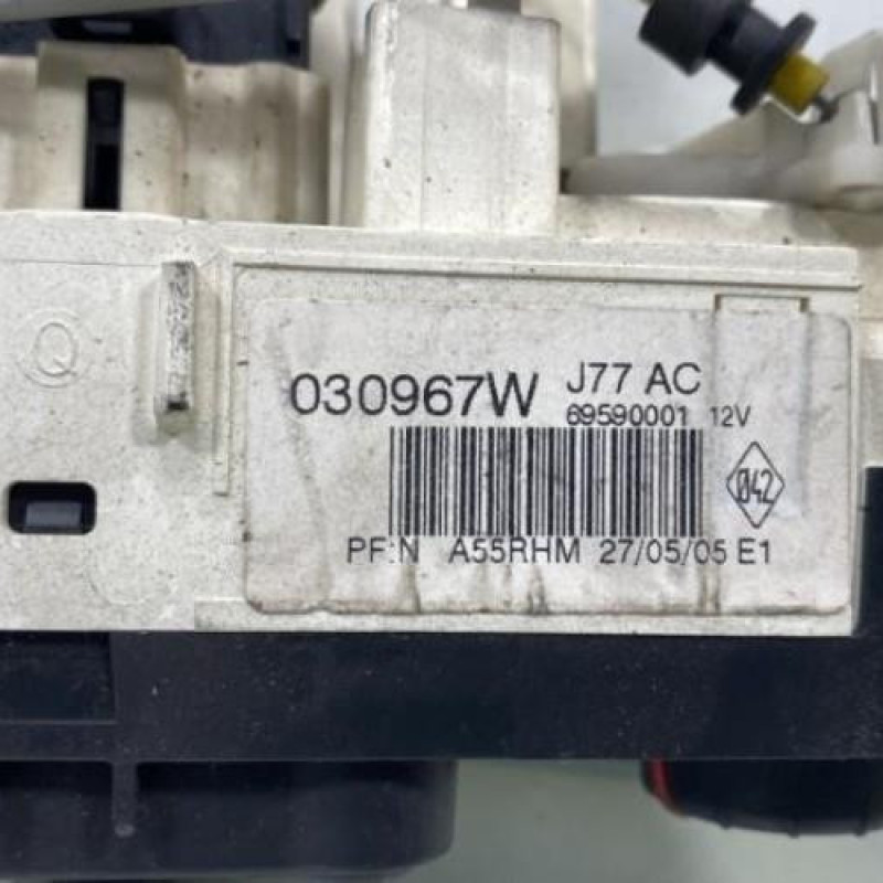 Commande chauffage RENAULT MODUS Photo n°3