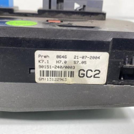 Commande chauffage OPEL ASTRA H