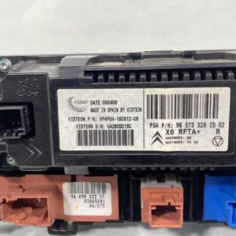 Commande chauffage CITROEN C6 Photo n°3