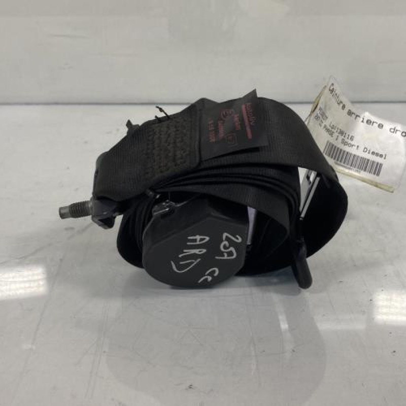 Ceinture arriere droit PEUGEOT 207 Photo n°3