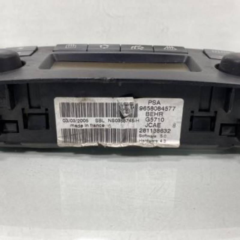 Commande chauffage CITROEN C4 1 Photo n°2