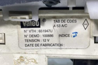 Commande chauffage RENAULT SCENIC 1