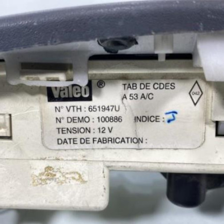Commande chauffage RENAULT SCENIC 1