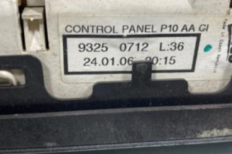Commande chauffage OPEL CORSA C