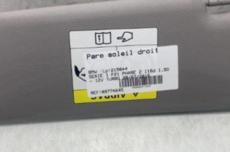 Pare soleil droit BMW SERIE 1 F21