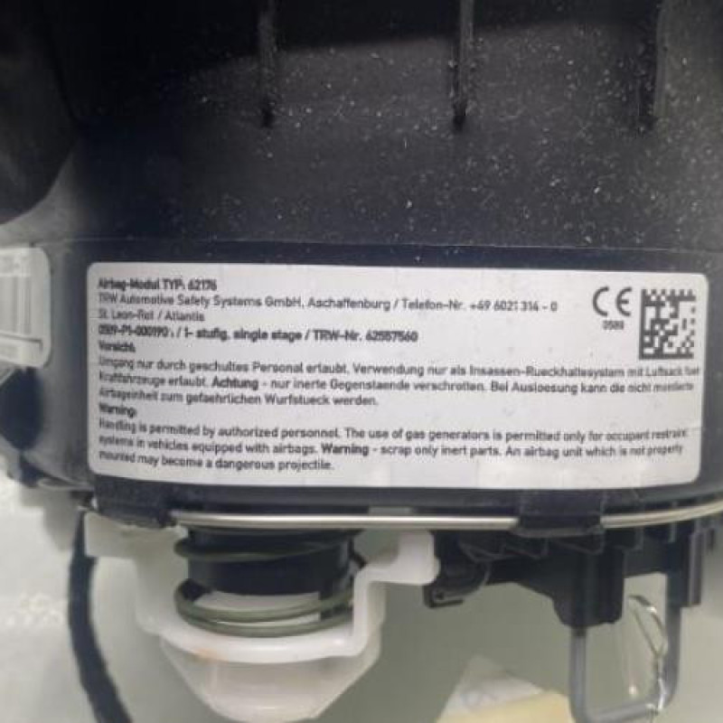 Air bag conducteur BMW SERIE 1 F21 Photo n°4