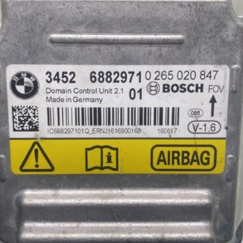 Boitier air bag BMW SERIE 1 F21 Photo n°6