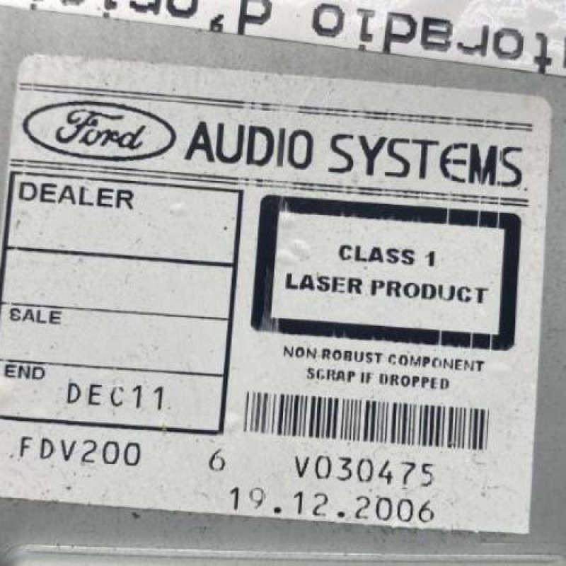 Autoradio d'origine FORD TRANSIT 4 Photo n°9