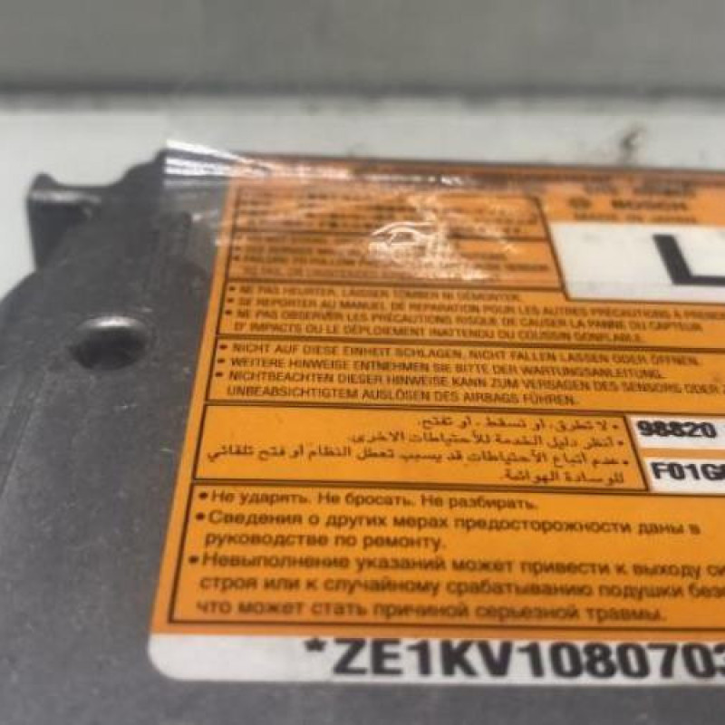 Boitier air bag NISSAN JUKE 1 Photo n°5
