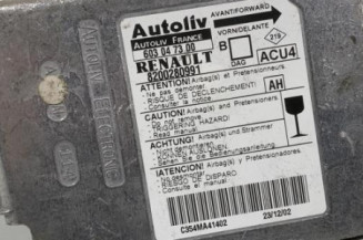Boitier air bag RENAULT MEGANE 2