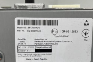Autoradio d'origine PEUGEOT 108