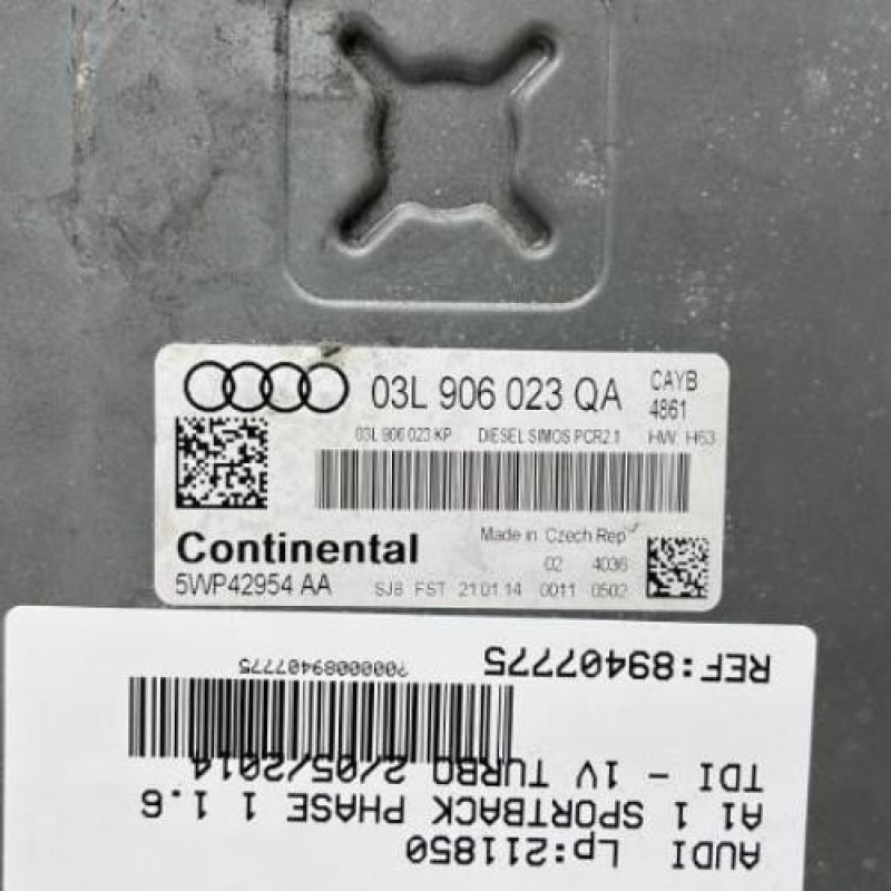 Calculateur AUDI A1 1 Photo n°3