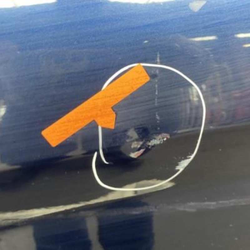 Porte avant gauche FORD FIESTA 6 Photo n°4