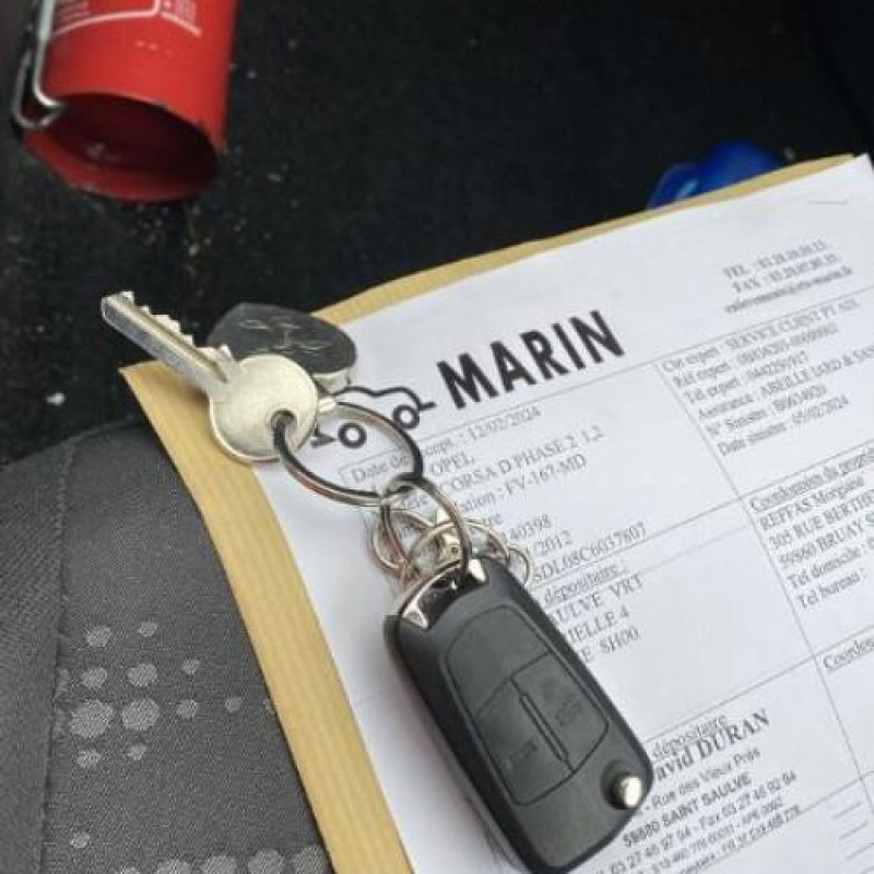 Feu arriere principal droit (feux) OPEL CORSA D Photo n°20
