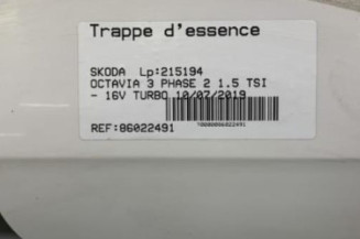 Trappe d'essence SKODA OCTAVIA 3