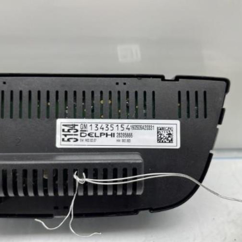 Commande chauffage OPEL MERIVA B Photo n°4