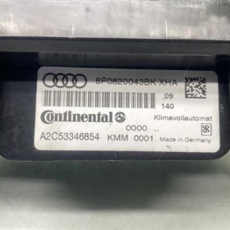Commande chauffage AUDI A3 2 Photo n°7