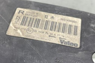 Optique avant principal droit (feux)(phare) CITROEN XSARA PICASSO