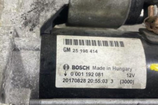 Demarreur OPEL CORSA E