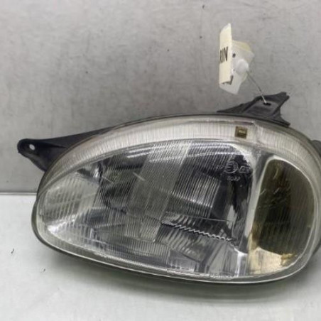 Optique avant principal gauche (feux)(phare) OPEL CORSA B Photo n°1