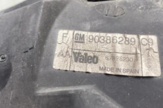 Optique avant principal gauche (feux)(phare) OPEL CORSA B