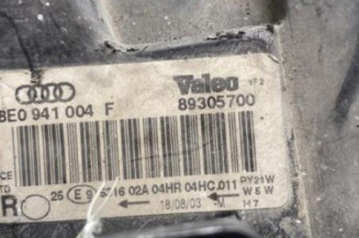 Optique avant principal droit (feux)(phare) AUDI A4 2