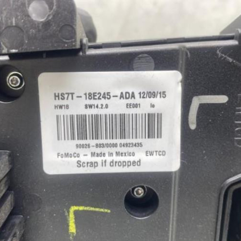 Commande chauffage FORD MONDEO 4 Photo n°5