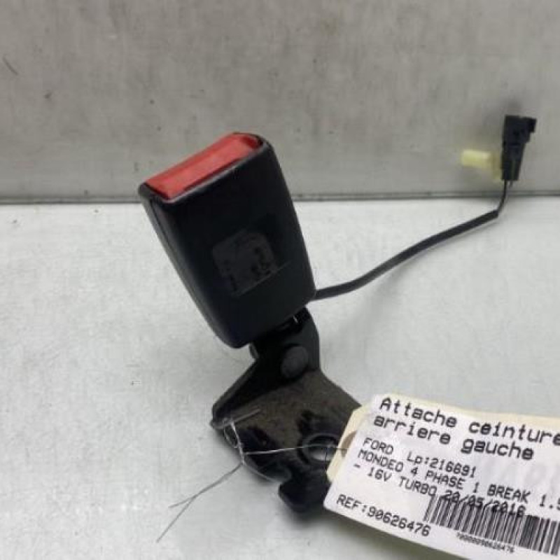 Attache ceinture arriere gauche FORD MONDEO 4 Photo n°1