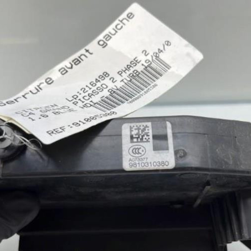 Serrure avant gauche CITROEN C4 GRAND PICASSO 2 Photo n°6