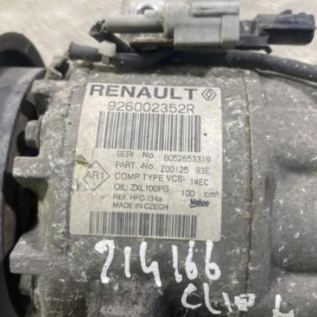 Compresseur clim RENAULT CLIO 4
