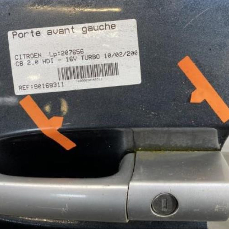 Porte avant gauche CITROEN C8 Photo n°3