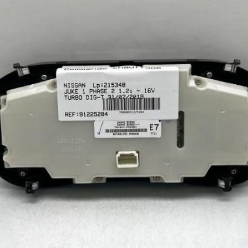 Commande chauffage NISSAN JUKE 1 Photo n°2