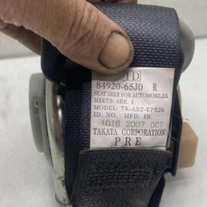 Pretensionneur de ceinture avant droit SUZUKI GRAND VITARA 2 Photo n°5