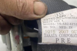 Pretensionneur de ceinture avant gauche SUZUKI GRAND VITARA 2