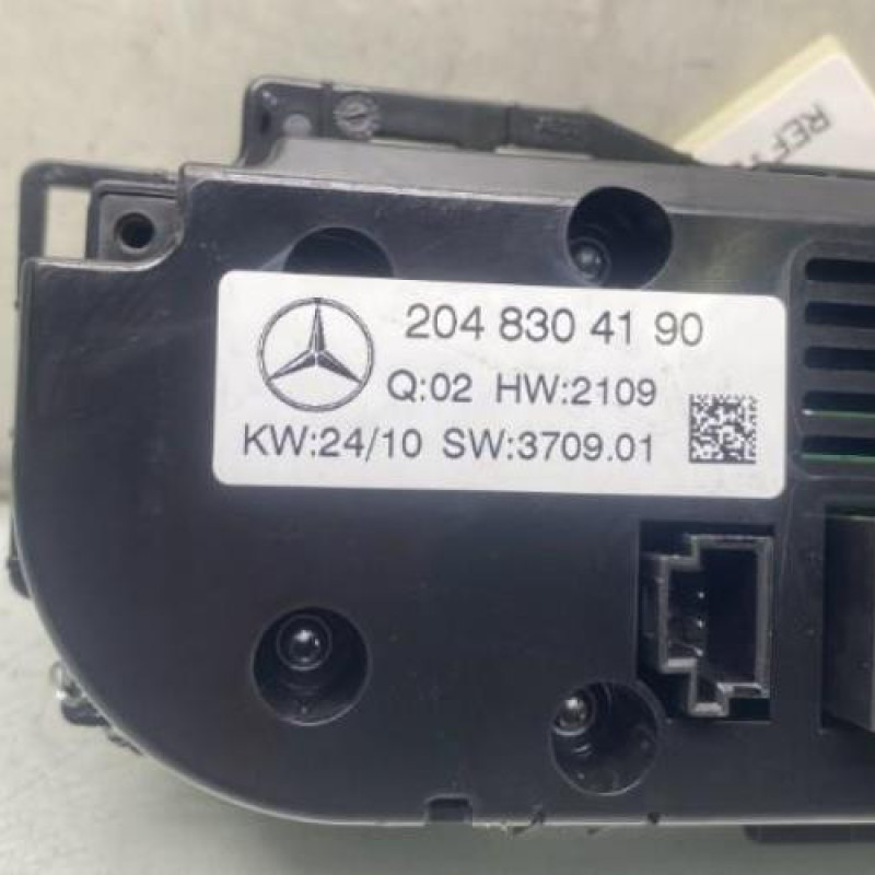 Commande chauffage MERCEDES CLASSE C 204 Photo n°4