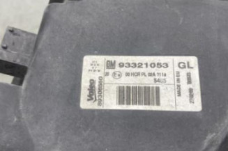 Optique avant principal droit (feux)(phare) OPEL MERIVA A