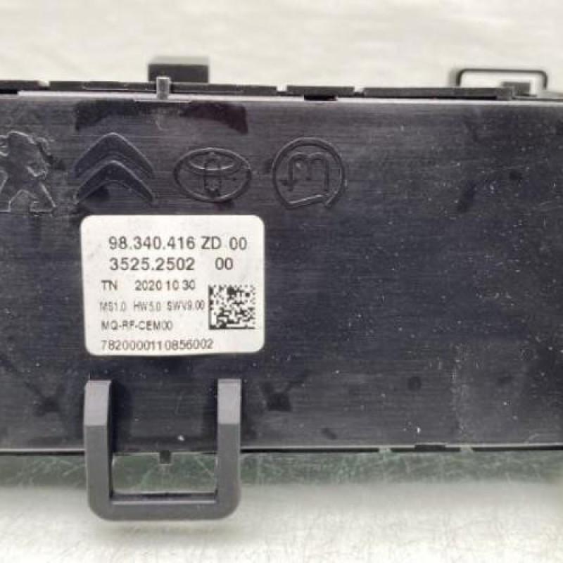 Commande chauffage TOYOTA PROACE 3 CITY Photo n°3