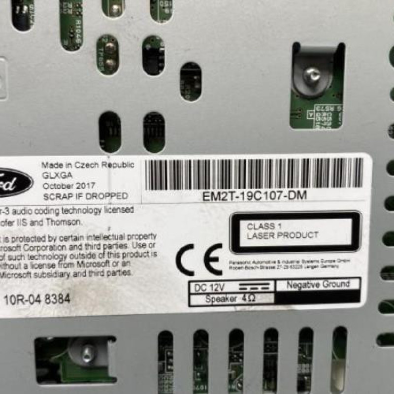 Autoradio d'origine FORD GALAXY 3 Photo n°3