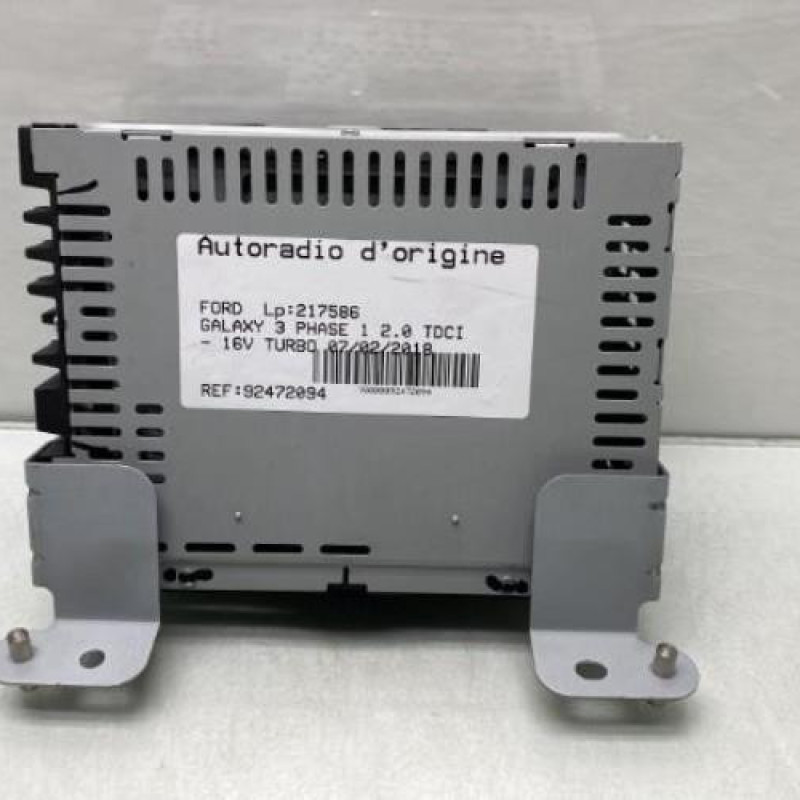 Autoradio d'origine FORD GALAXY 3 Photo n°5