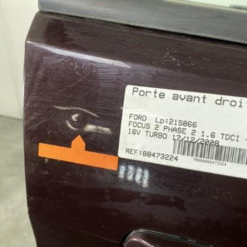 Porte avant droit FORD FOCUS 2 Photo n°3