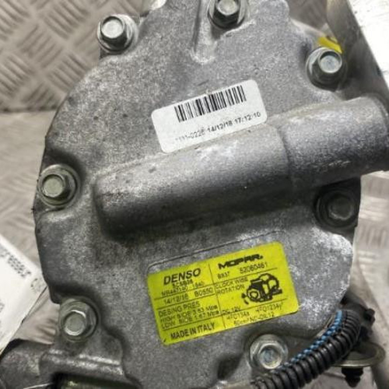 Compresseur clim FIAT 500 2 Photo n°5