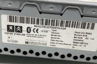 Autoradio d'origine PEUGEOT 308 1