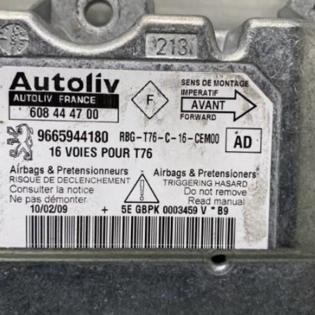 Boitier air bag PEUGEOT 308 1