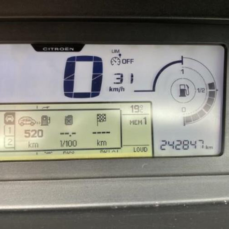 Interrupteur de leve vitre avant gauche CITROEN C4 PICASSO 1 Photo n°19