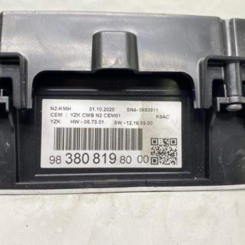 Compteur TOYOTA PROACE 3 CITY Photo n°3
