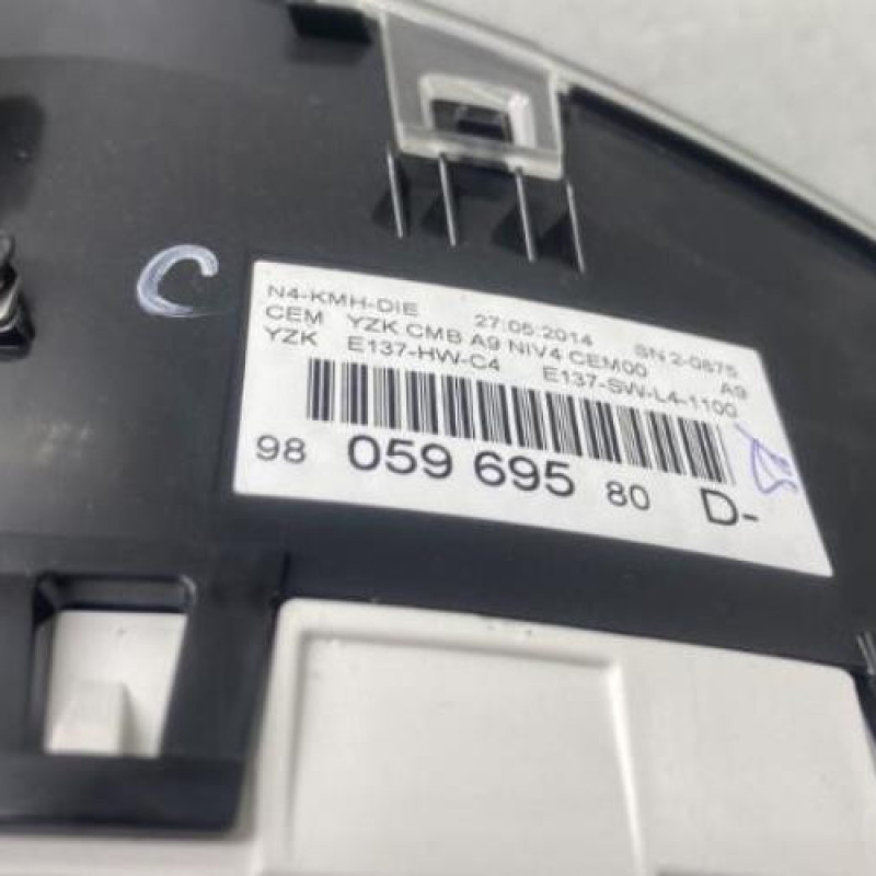Compteur PEUGEOT 208 1 Photo n°4