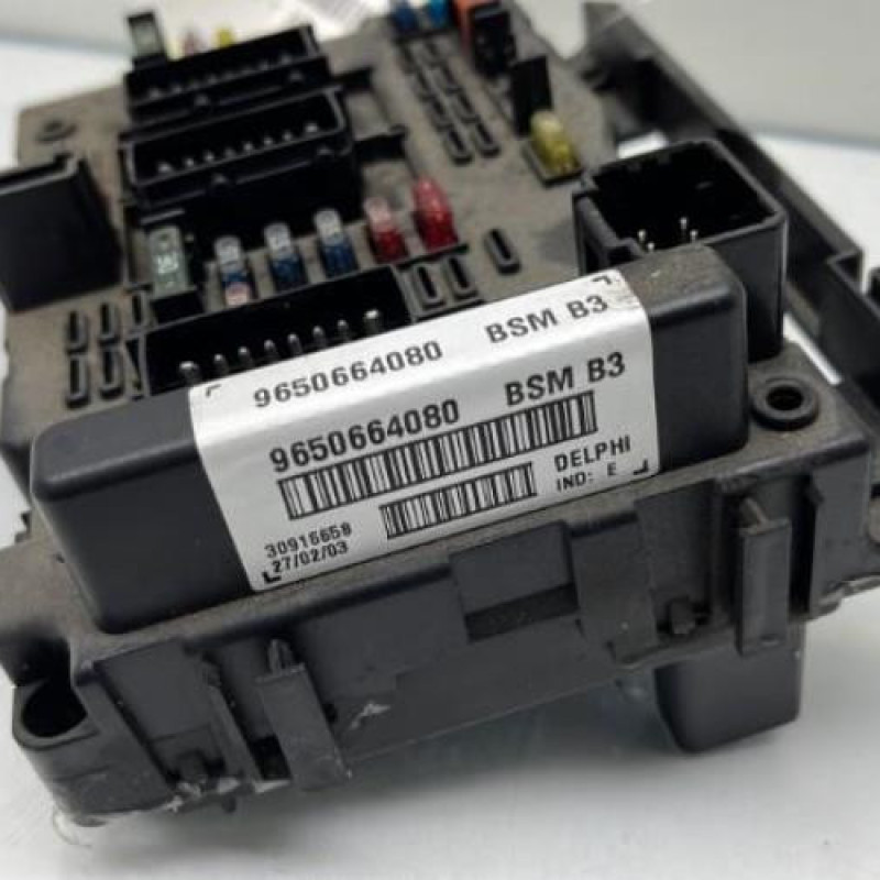 Boitier servitude moteur (BSM) PEUGEOT 307 Photo n°2
