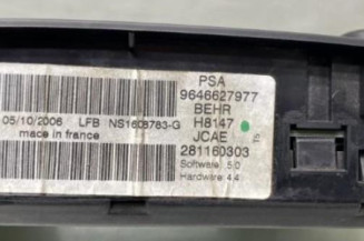 Commande chauffage PEUGEOT 307