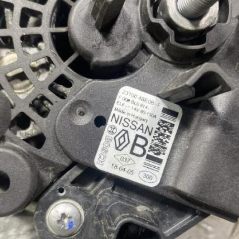 Alternateur NISSAN QASHQAI 2 Photo n°4
